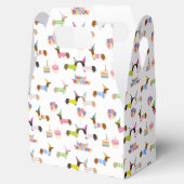 Dackel Themed Favor Box Geschenkschachtel (Geöffnet)