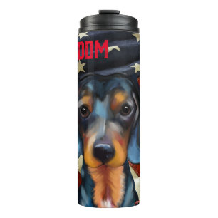 Dackel Thermosbecher