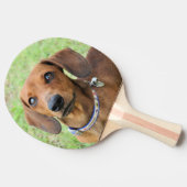 Dackel Tischtennis Schläger (Seitenansicht)