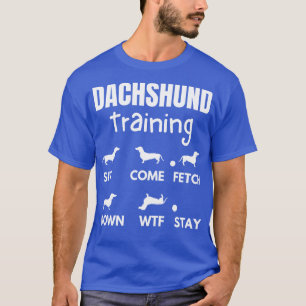 Dackel Training Dackel Dog Tricks 2 T-Shirt