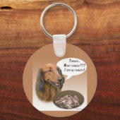 Dackel Türkei Schlüsselanhänger (Rückseite)