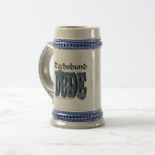 Dackel TYP Bierglas (Vorderseite Links)