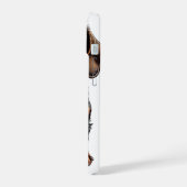 Dackel und Eiskaffee iPhone 15 Hülle (Linke Seite)