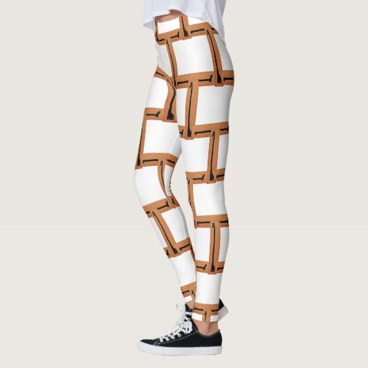 Dackel und Giraffe Leggings (Links)