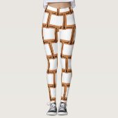 Dackel und Giraffe Leggings (Vorderseite)