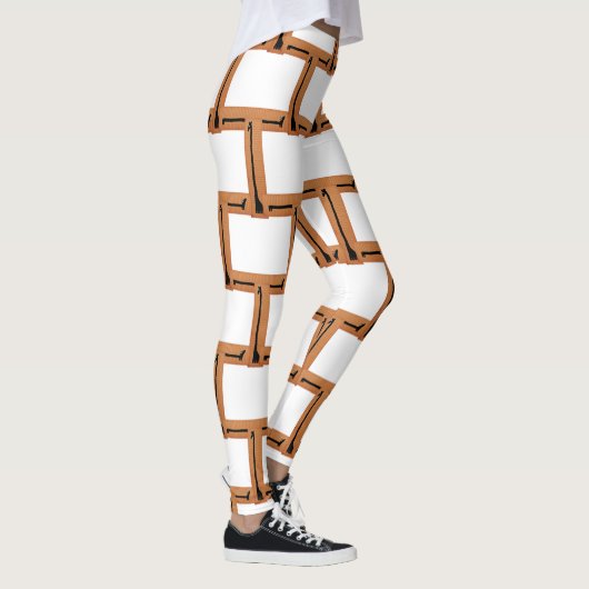 Dackel und Giraffe Leggings (Rechts)