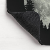 Dackel und MondHalloween Mousepad (Ecke)