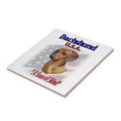 DACKEL USA FLIESE (Seite)