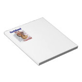 DACKEL USA NOTIZBLOCK (angewinkelt)
