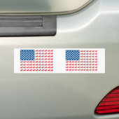 Dackel USA Patriotische Flagge Autoaufkleber (Auf Auto)