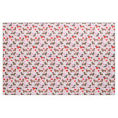 Dackel Valentine Stoff (Fat Quarter (45,7 x 55,9 cm))