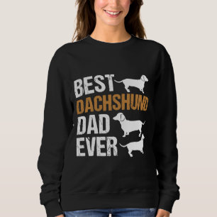 Dackel Vater Dackel Dog Daddy Vater Sweatshirt
