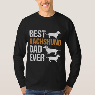 Dackel Vater Dackel Dog Daddy Vater T-Shirt