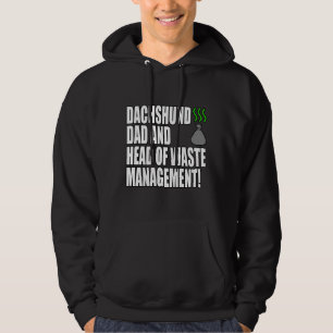 Dackel Vater Funny Hoodie
