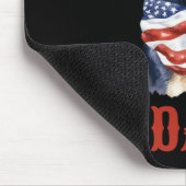 Dackel Vater Hund Vatertag 4. Juli Mousepad (Ecke)