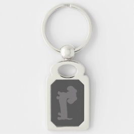 Dackel Vater Keyring für Dackel Hund Vater Schlüsselanhänger