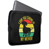 Dackel Vater Männer Laptopschutzhülle (Vorne Rechts)