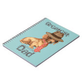 Dackel Vater Notizblock (Linke Seite)