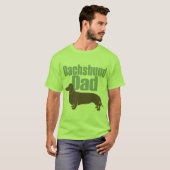 "Dackel-Vater " T-Shirt (Vorne ganz)