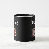 Dackel Vater Tasse (Zentrum)