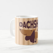Dackel Vater Tasse (Vorderseite Links)