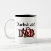 Dackel Vater Tasse (Links)