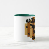 Dackel-Vater-Tasse Tasse (Zentrum)