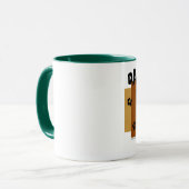 Dackel-Vater-Tasse Tasse (Vorderseite Links)
