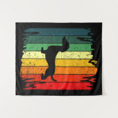 Dackel Vater Weiner Pet Eigentümer Wandteppich (Vorderseite (Horizontal))