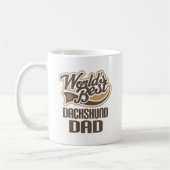 Dackel-Vater (Welten am besten) Kaffeetasse (Links)