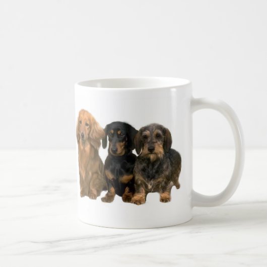 Dackel verehren Tasse (Rechts)