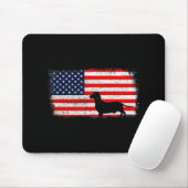 Dackel Vintag Mousepad (Mit Mouse)
