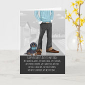 Dackel vom Tag des Hundes Karte (Gelbe Blume)