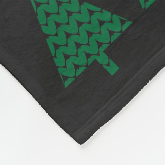 Dackel Wandern in einem Würstchen Wunderland Fleecedecke (Ecke)