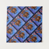 Dackel Wandteppich (Vorderseite (Horizontal))