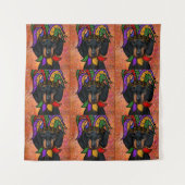 DACKEL WANDTEPPICH (Vorderseite)