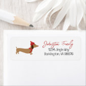 Dackel Warmwünscht Weihnachten (Insitu)