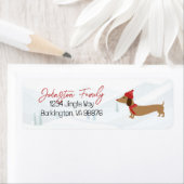 Dackel Warmwünscht Weihnachten (Insitu)