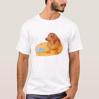 Dackel wartet Abendessen T-Shirt