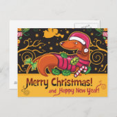 Dackel Weihnachten (Vorne/Hinten)