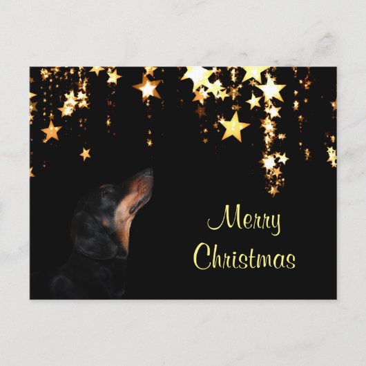 Dackel Weihnachten (Vorderseite)