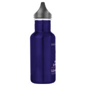 Dackel Weihnachten Edelstahlflasche (Links)