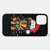 Dackel Weihnachten Lieben führte T - Shirt Geschen Case-Mate iPhone Hülle (Rückseite (Horizontal))