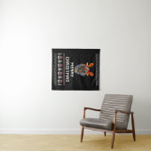 Dackel Weihnachten Wandteppich (Beispiel (Horizontal))