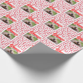 Dackel Weihnachten Welpe Picture Funny Würstchen D Geschenkpapier (Ecke)