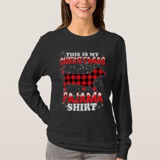 Dackel Weihnachts-Hund Das ist mein Weihnachts-Paj T-Shirt