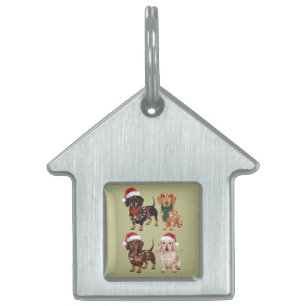 Dackel Weihnachts-Hund Mama Lover Xmas Geschenk Tiermarke