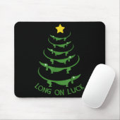 Dackel Weihnachtsbaum Weiner Dog Mama Vater Xmas P Mousepad (Mit Mouse)