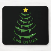 Dackel Weihnachtsbaum Weiner Dog Mama Vater Xmas P Mousepad (Vorne)