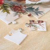 Dackel Weihnachtsfest Puzzle (Seite)